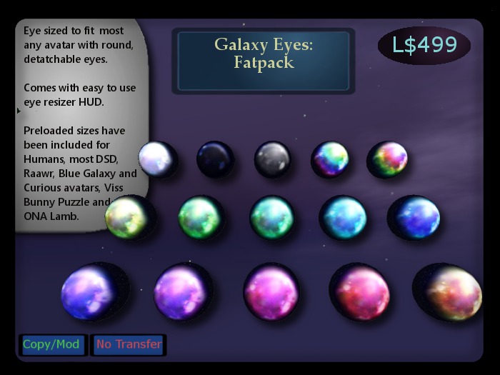 Galaxy Eyes, Full Pack