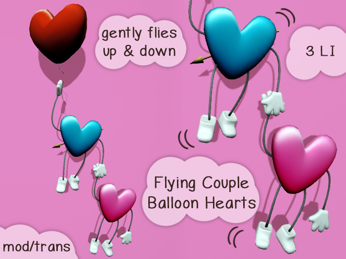 Valentine balloons