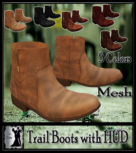 Trail Boots with HUD 