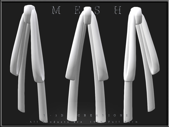 T-3D Creations [ Ribbon 011 ]  Micro MESH - Full Perm -