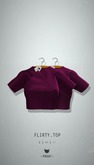 -Pixicat- Flirty Top (Plum)