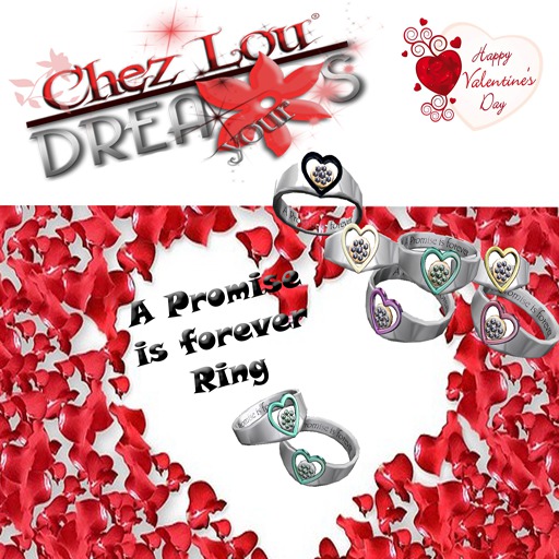 *Chez Lou * A Promise is forever Ring "Argent Vert" [Wear Me]