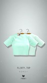 -Pixicat- Flirty Top (Mint)