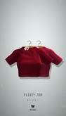 -Pixicat- Flirty Top (Red)