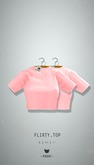 -Pixicat- Flirty Top (Pink)