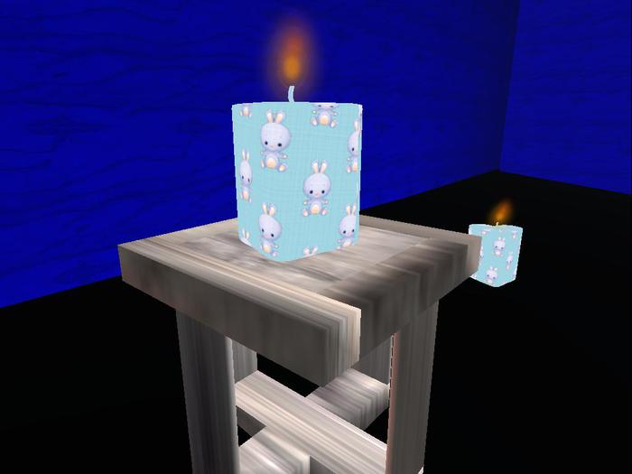 Easter Heart Candles