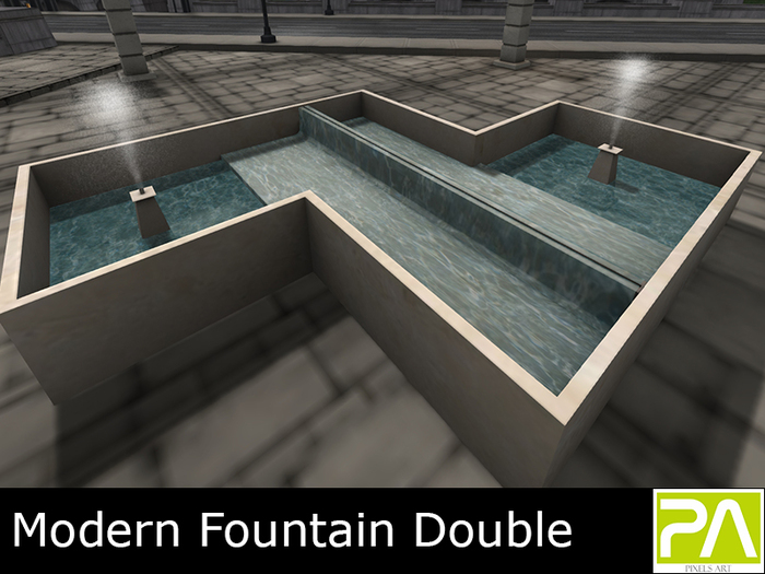 Modern Fountain Double