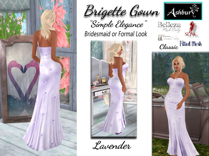 [ASHBURY] Brigette Formal-LAVENDER