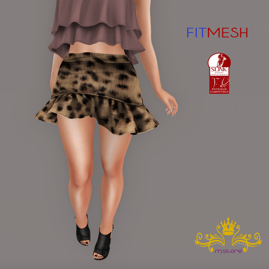 {M.S} Skirt Sofie Collection Animals #2