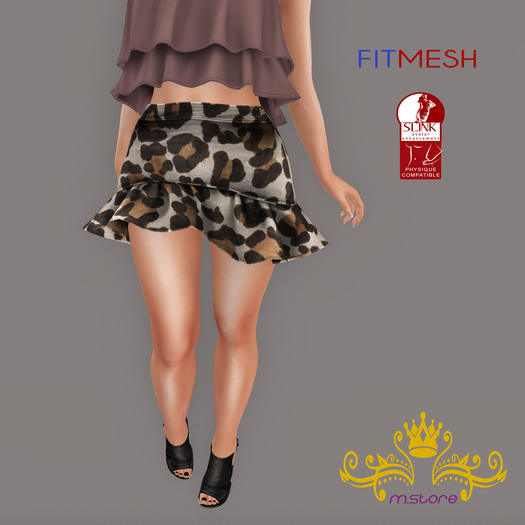 {M.S} Skirt Sofie Collection Animals #4