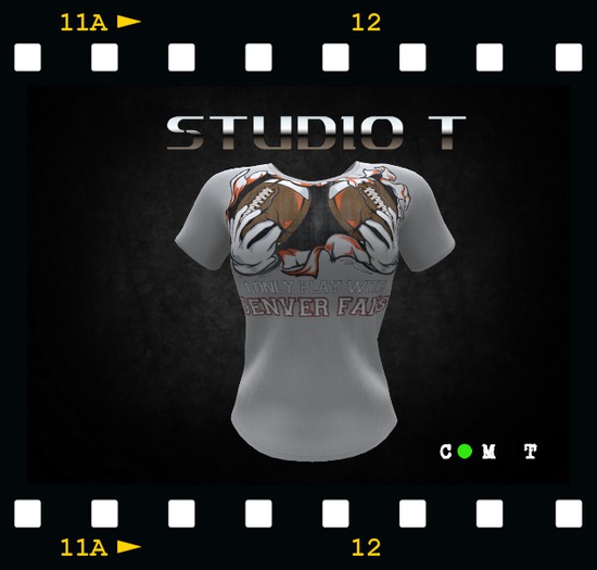 Womens Mesh Tee - BRONCOS1