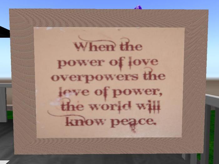 When the Power of Love...