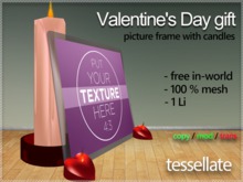 Tessellate -Valentine's gift picture frame
