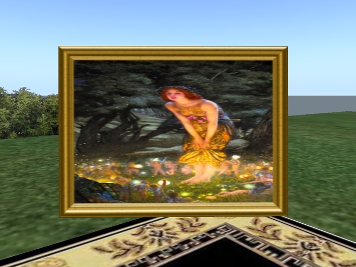 Yellow Fairy Painting - Fantasy Collection