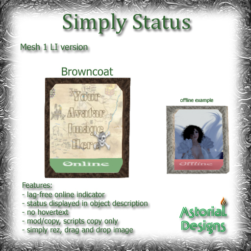 *AD* Simply Status - Mesh - Browncoat