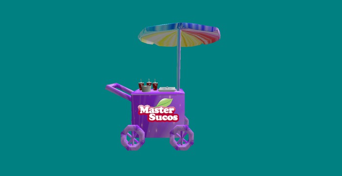 Carrinho - Dispenser - Suco