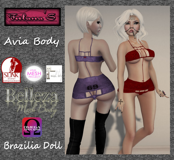 ::Fulana'S:: Avia Body - Red