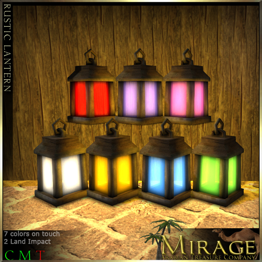 =Mirage= Rustic Lantern