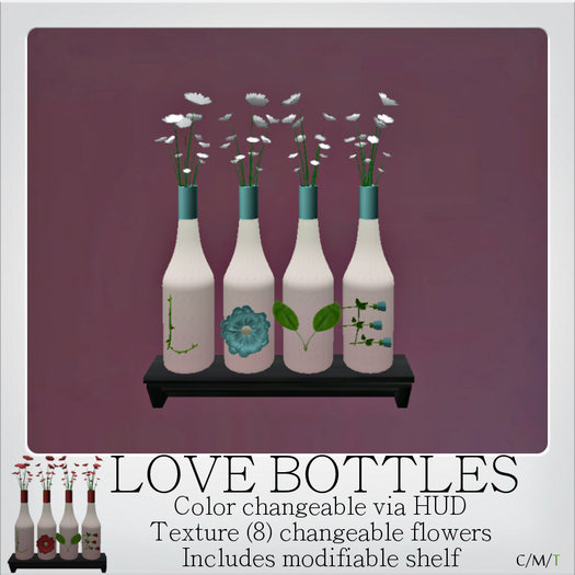 [Home Goods] - Love Bottles w/ HUD
