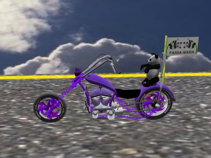 Panda Bike - Purple
