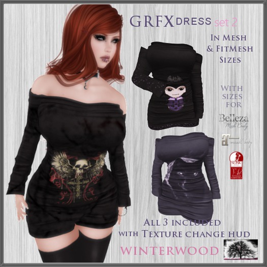 .:WinTeRwooD Designs:.GRFX Dress- Set 2