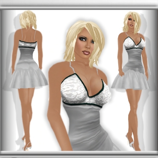 Amy Dress Silver