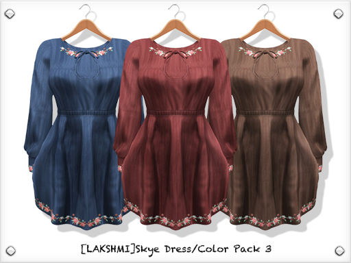 [LAKSHMI]Skye Dress/Color Pack 3