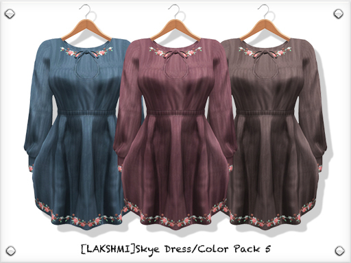 [LAKSHMI]Skye Dress/Color Pack 5