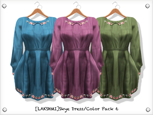 [LAKSHMI]Skye Dress/Color Pack 6