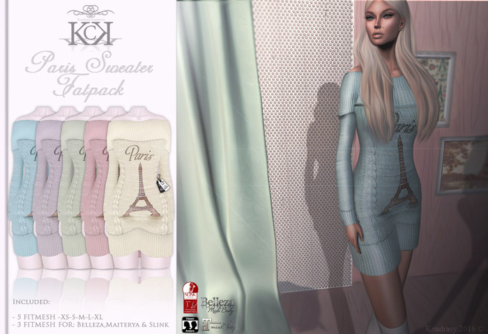 :::KC::: Paris Sweater Yellow