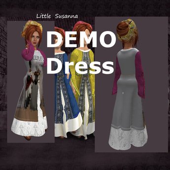 Second Life Marketplace - RP-Chic little Susanna blue (ab 1,38 m)
