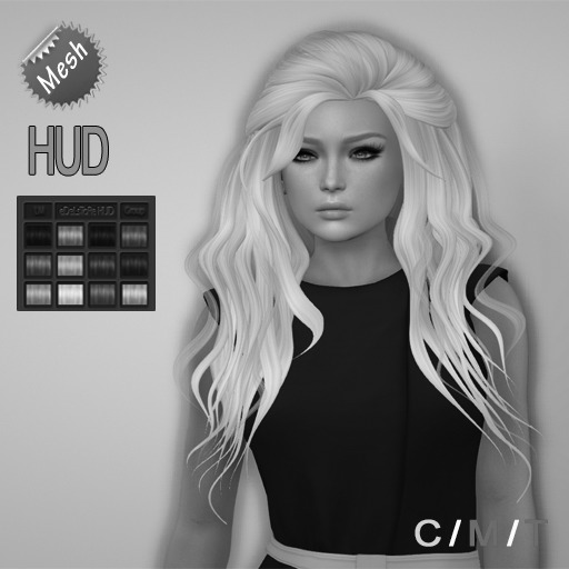 DEMO eDeLsToRe woman mesh hair " Mona " incl 12 color + Lola version