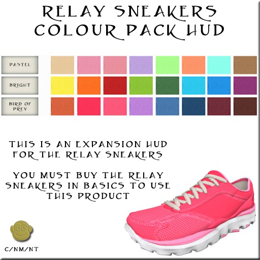 BM Relay Sneakers Expansion HUD