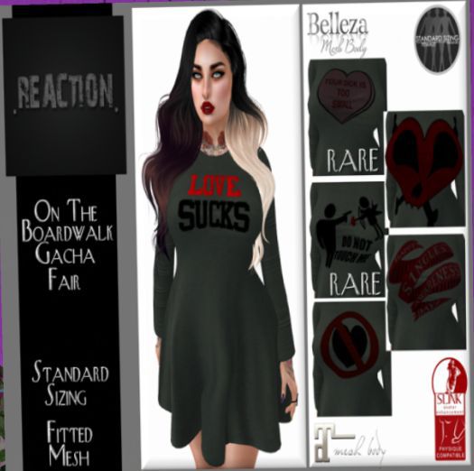 .REACTION. Heart Crossbones Box OTB