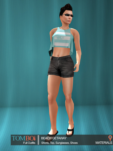 [ tomboi ] Beach Getaway - Female