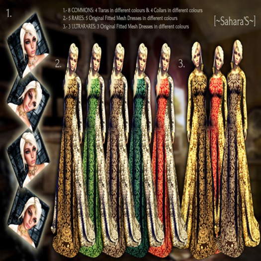 [~Sahara'S~] Myrcella Tiara Silver [COMMON] [BOX]