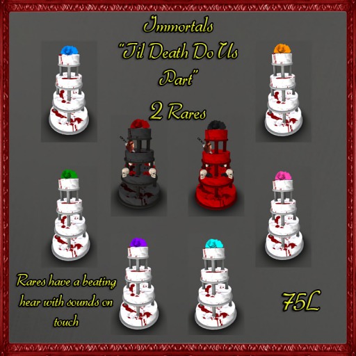 IMMORTALS "TIL DEATH DO US PART" PURPLE ROSES COMMON