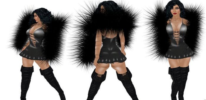Fur Boa  Color Tintable