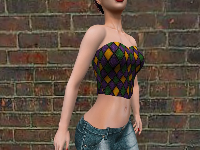 Mardi Gras Corset
