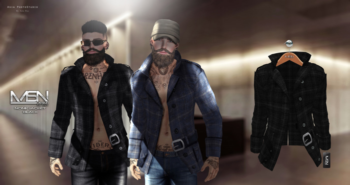 DISCOUNT %60 [MSN Design] Nonik Jacket [BLACK]