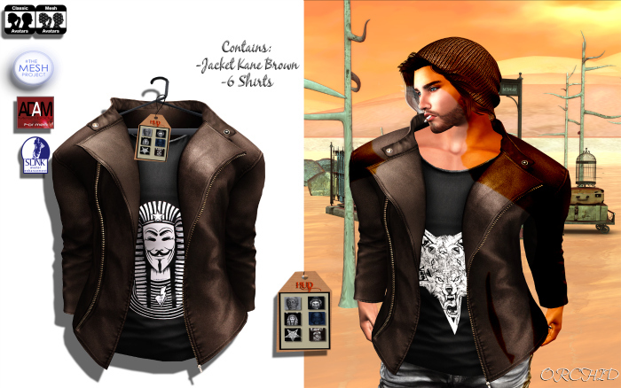 Jacket Kane Brown (With Shirt)