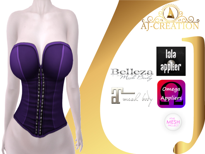 AJ - black tank top with lola aplier