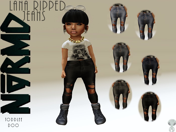 NVRMD. Lana Ripped Jeans // TD