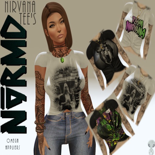 NVRMD. Nirvana Tee's