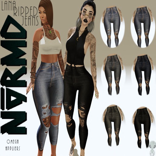 NVRMD. Lana Ripped Jeans