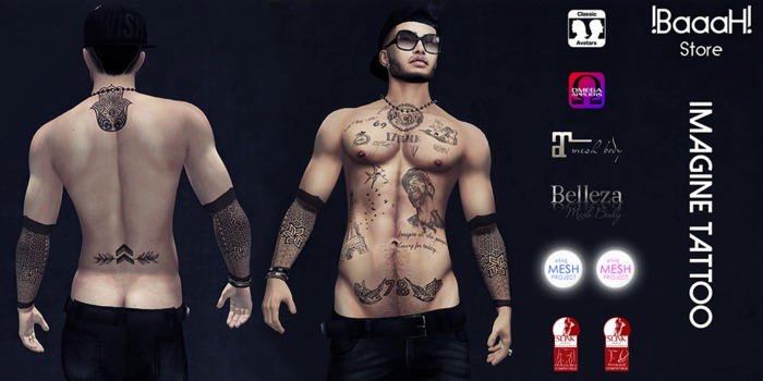 !BaaaH! Store - Imagine Tattoo (Wear Me)