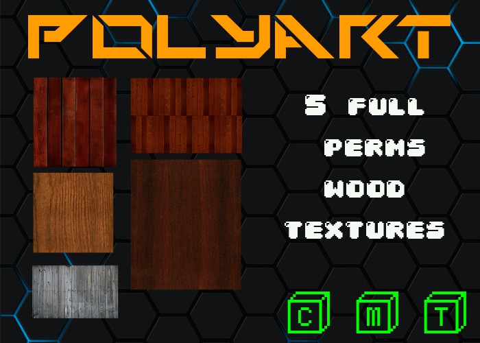 polyart wood textures pack 1