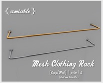 {amiable}Mesh Clothing Rack