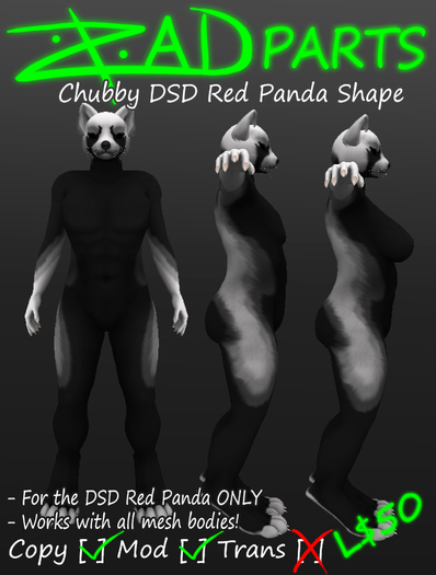 [ZAD] Chubby DSD Red Panda