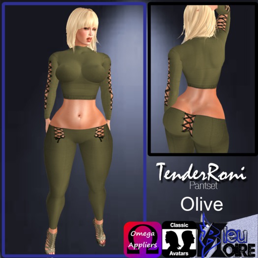 {BN} Tender Roni Outfit - Olive